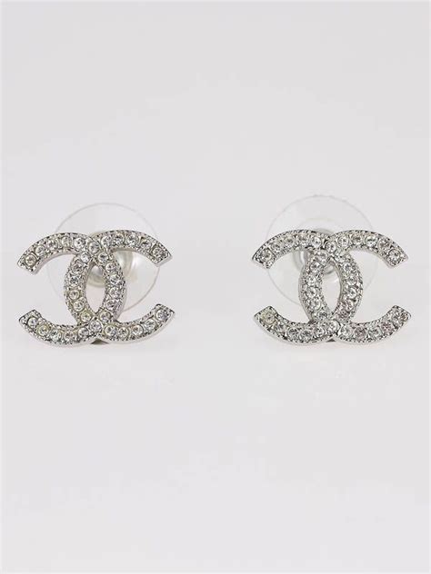 chanel eartings|chanel swarovski earrings.